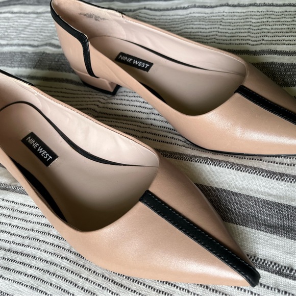 Nine West leather flats, beige, size 7, excellent condition - Picture 7 of 9